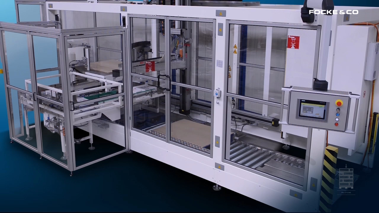 focke cigarette packing machine Carton Handling / Case Packing » FOCKE & CO